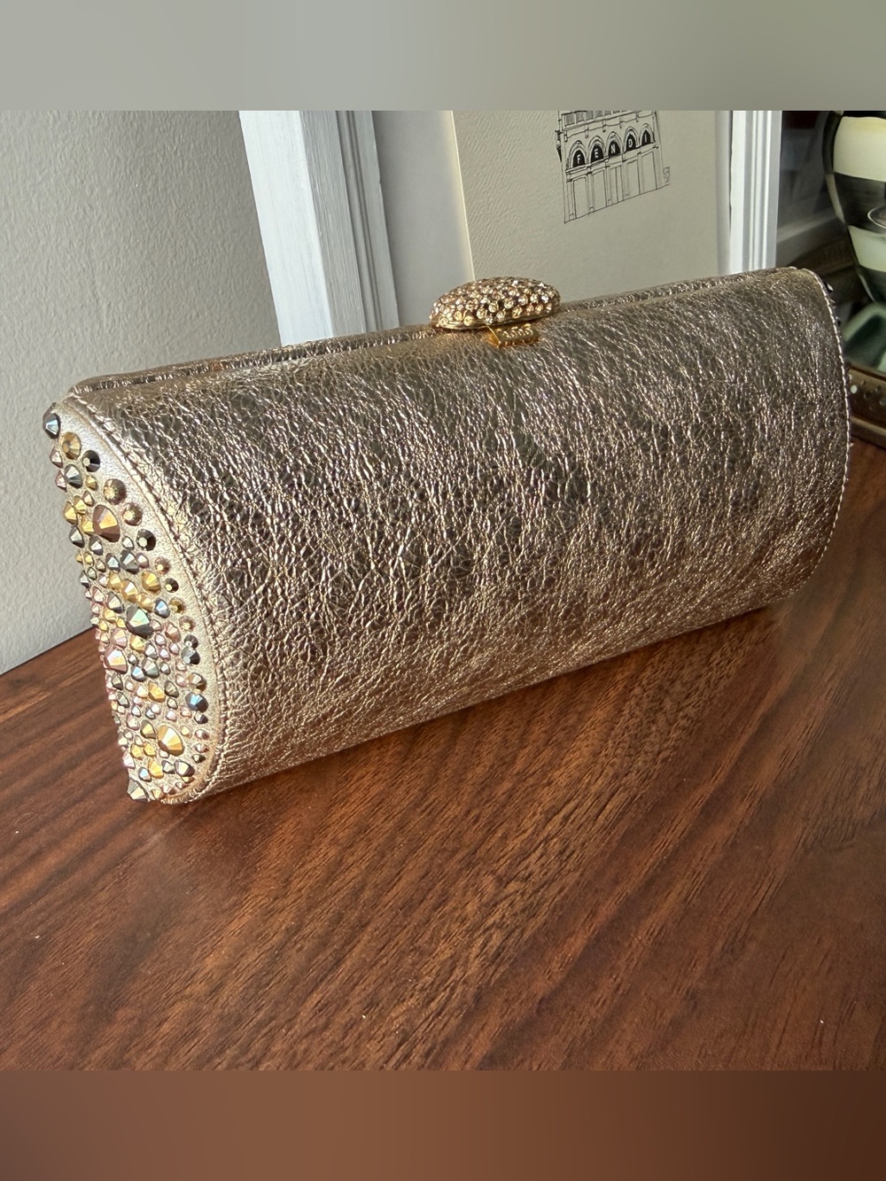 RODO crystal clutch - like NEW!